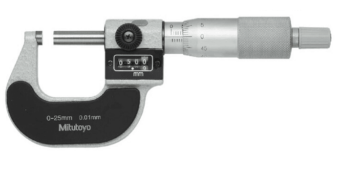 digit or counter type outside micrometer