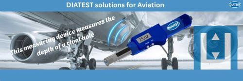 Diatest rivet hole measuring solutions for aviation