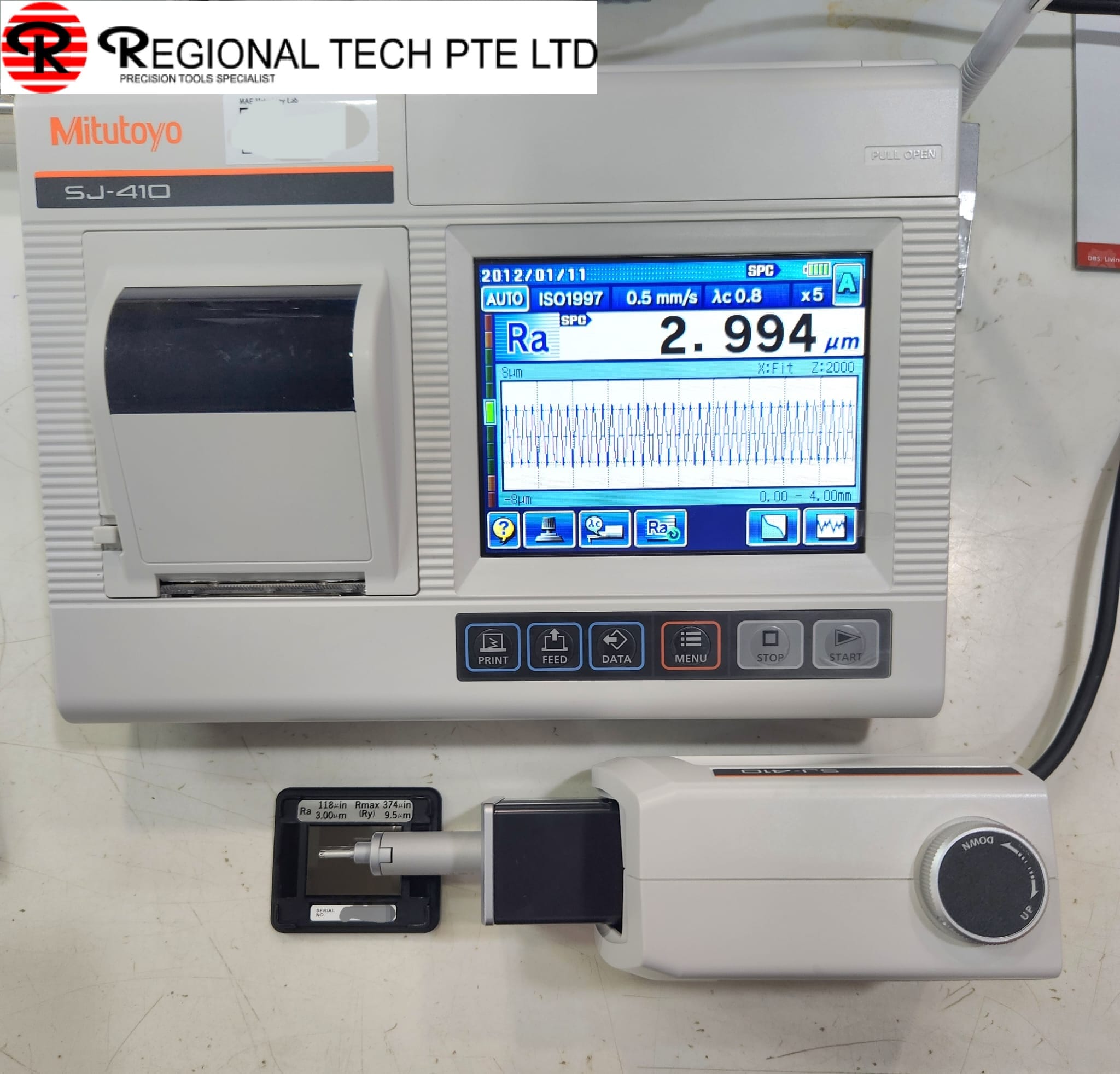 Mitutoyo SJ-410 Surface Roughness Tester Overview