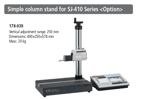Mitutoyo SJ-410 Surface Roughness Tester on granite stand