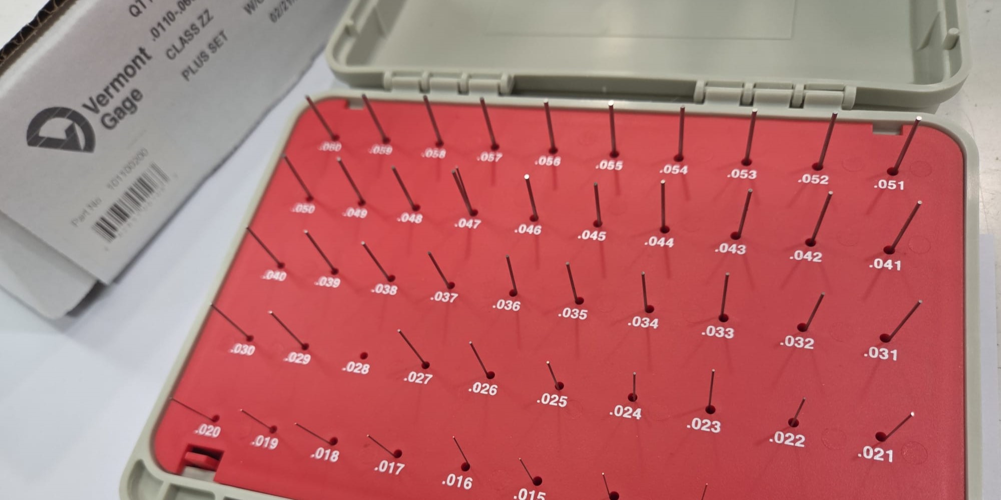 How to Maintain Pin Gauges | Easy 7 step guide for Care & Storage 6 Vermont Pin Set for How to Maintain Pin Gauges